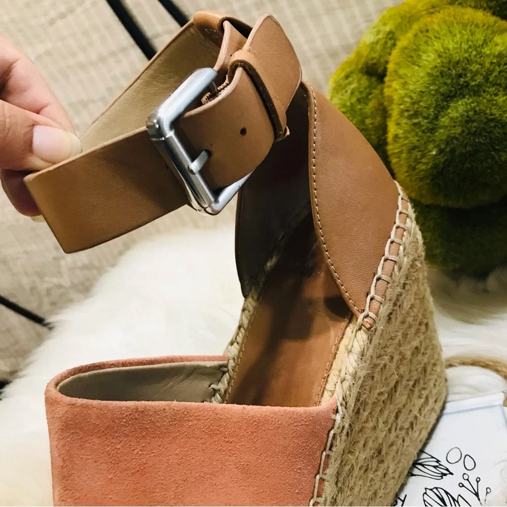 MARC FISHER LTD💥“Adalyn” Espadrilles Wedge Sandal Size 7.5M